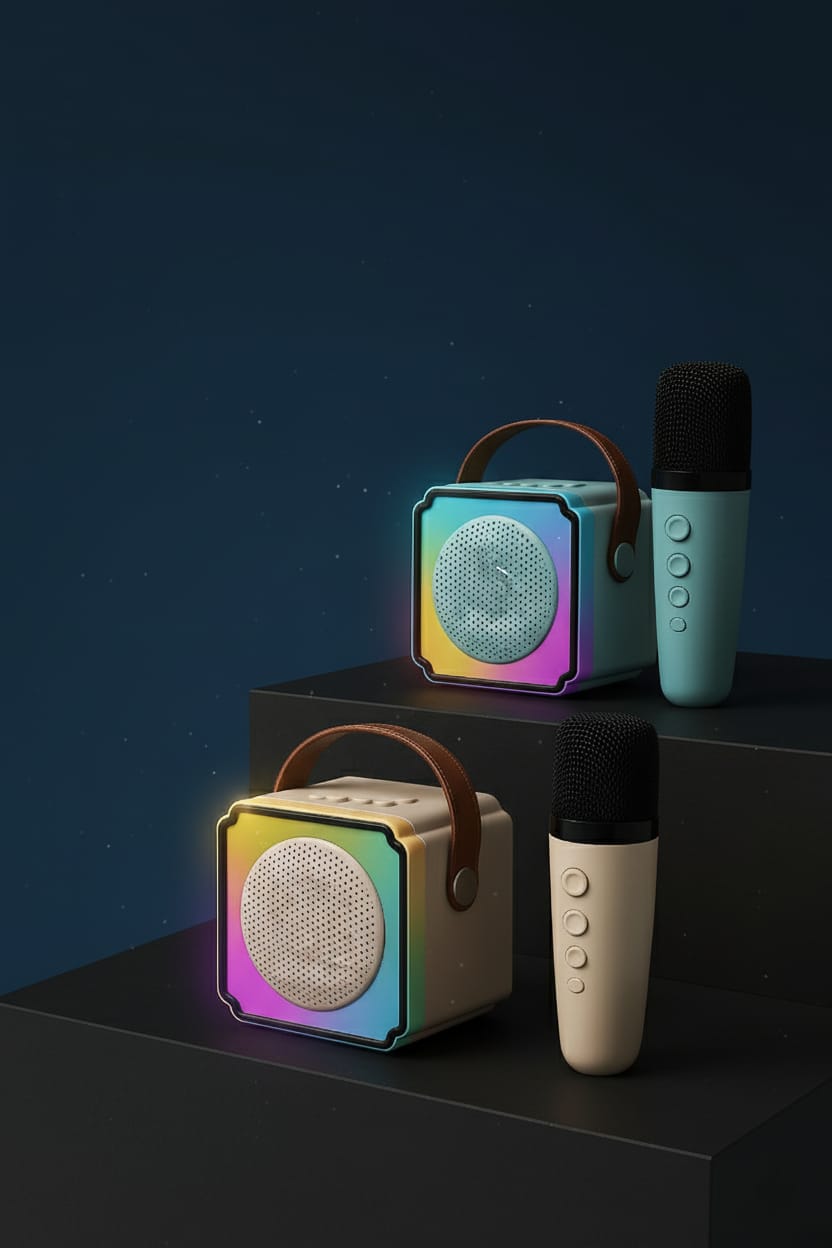 Karaoke Speaker Set P8 – Powerful Sound, Modern Design